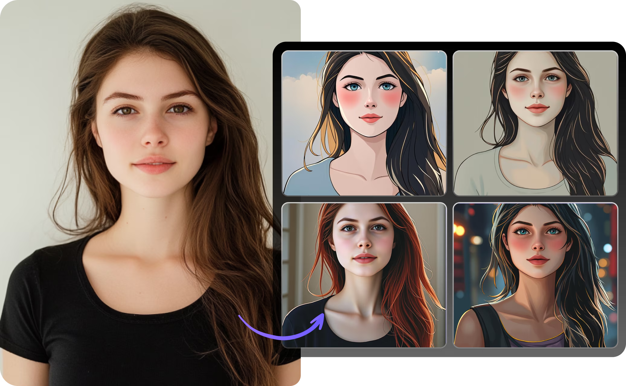 Image to image transformation preview